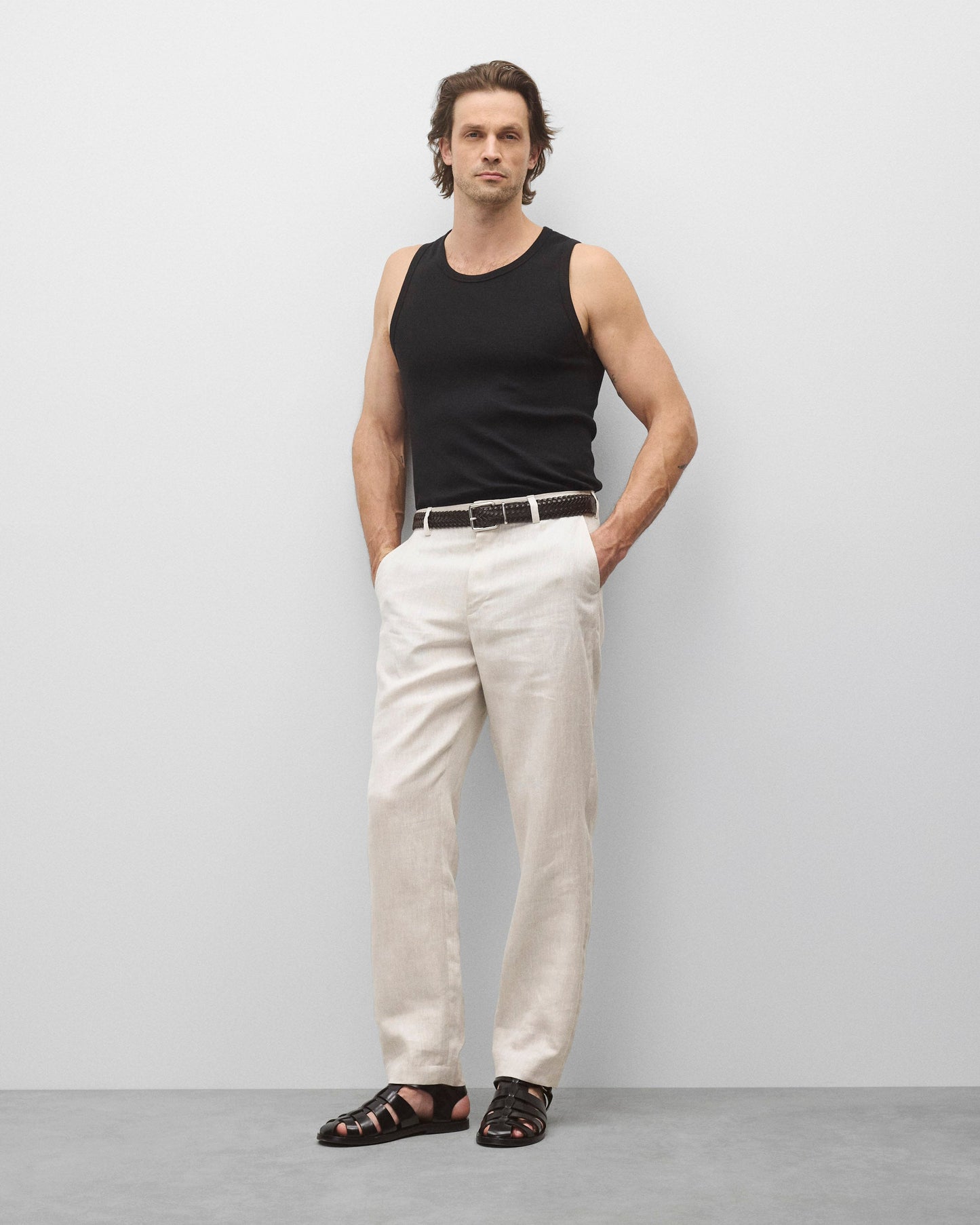 Cotton Rib Slim Tank Top