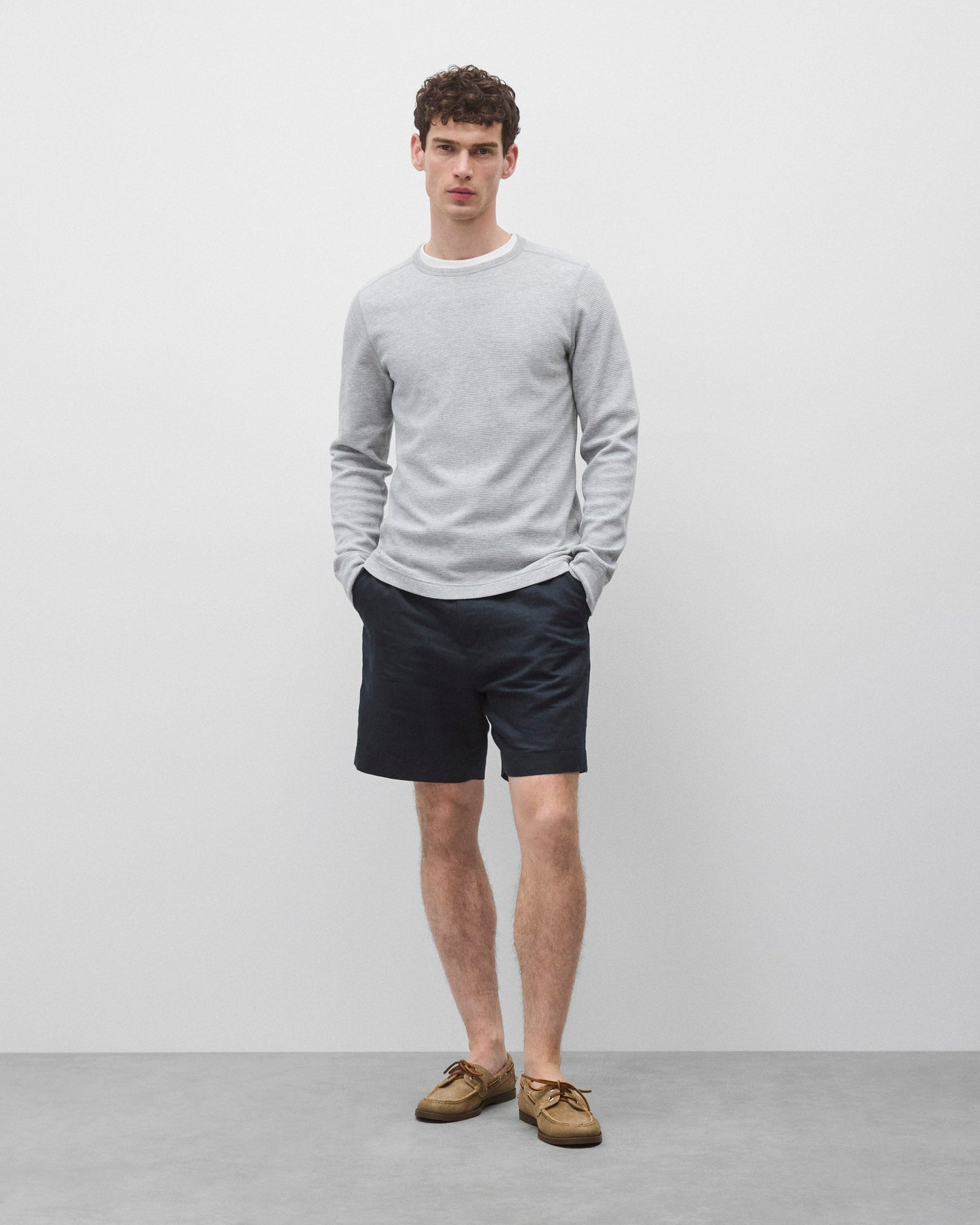 Lightweight Waffle Standard Long Sleeve
