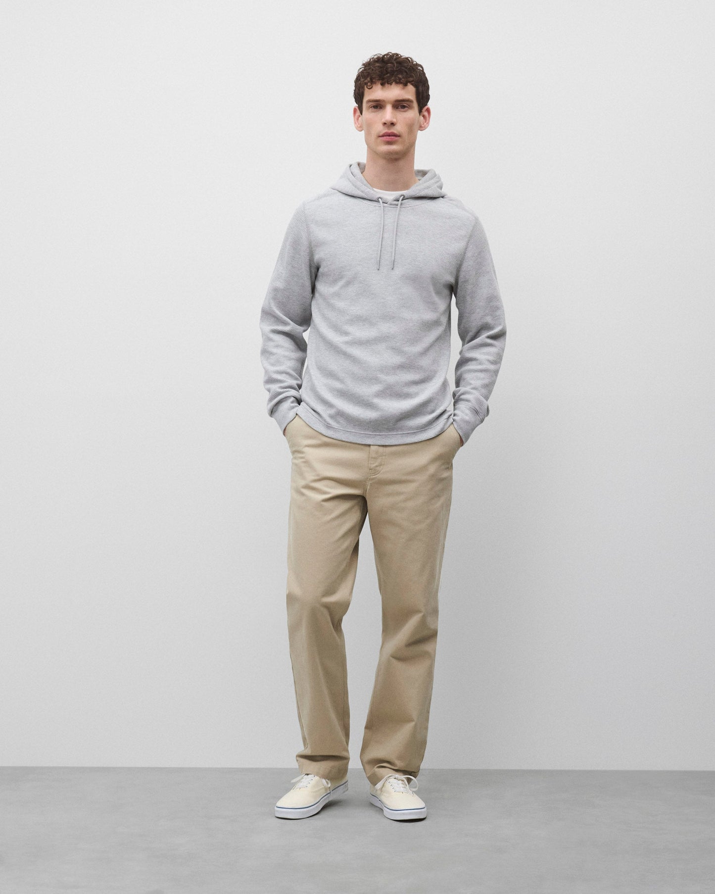 Lightweight Waffle Standard Hoodie