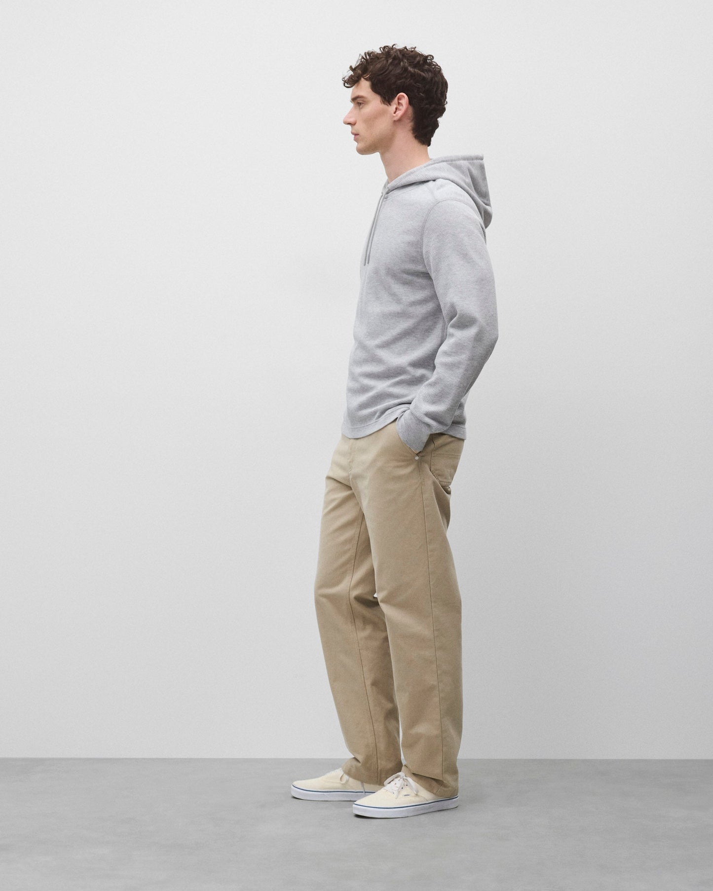 Lightweight Waffle Standard Hoodie