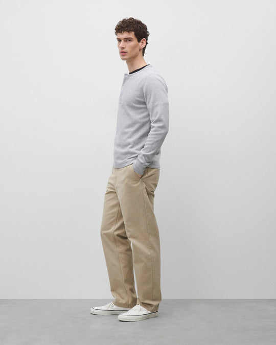 Lightweight Waffle Standard Henley