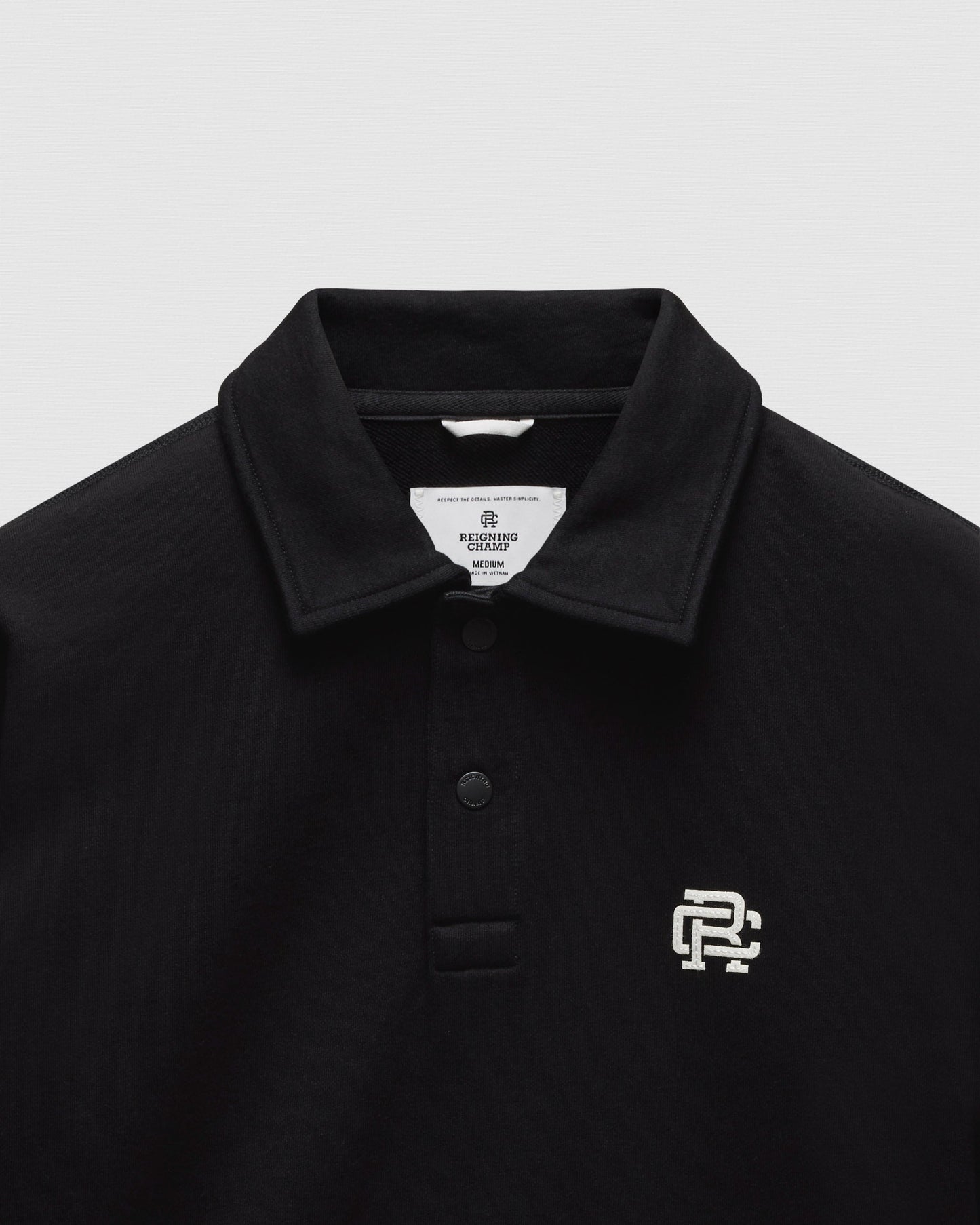 Midweight Terry Monogram Standard Rugby Sweatshirt