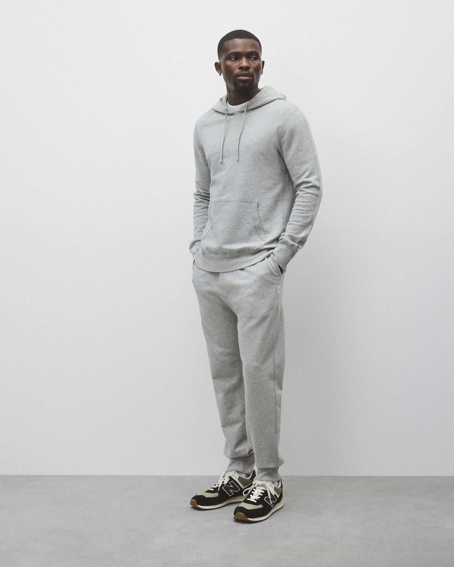 Lightweight Terry Slim Hoodie