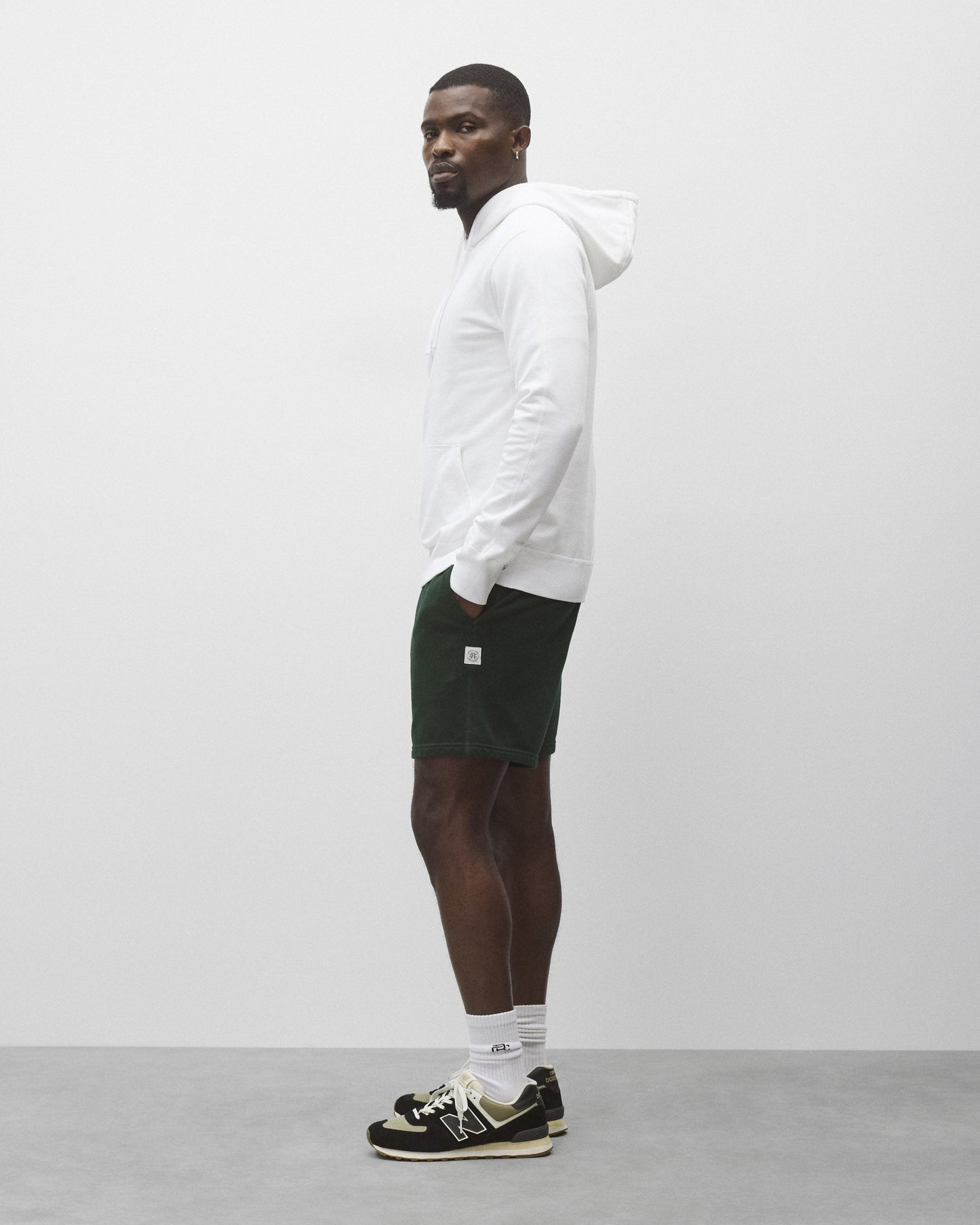 Lightweight Terry Slim Hoodie