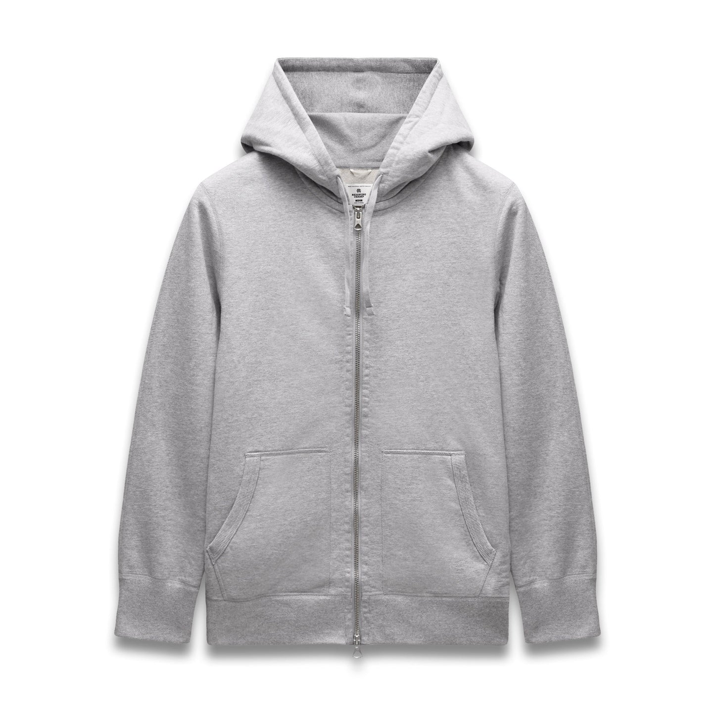 Midweight Terry Slim Zip Hoodie