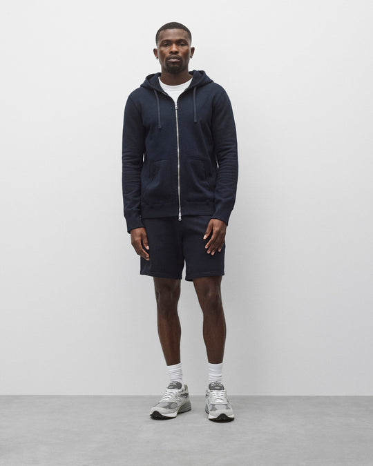 Midweight Terry Slim Zip Hoodie