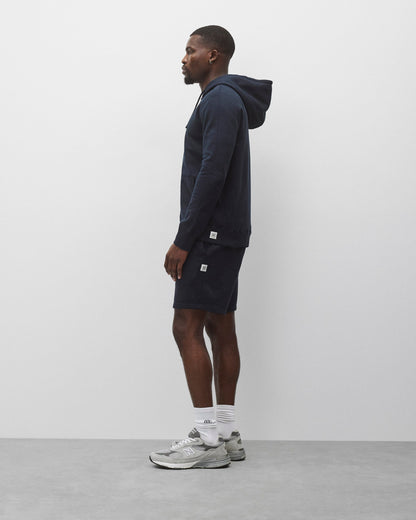 Midweight Terry Slim Zip Hoodie
