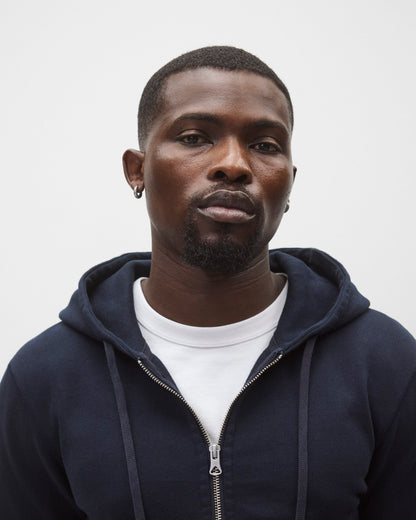 Midweight Terry Slim Zip Hoodie