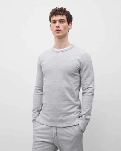 Midweight Terry Slim Crewneck