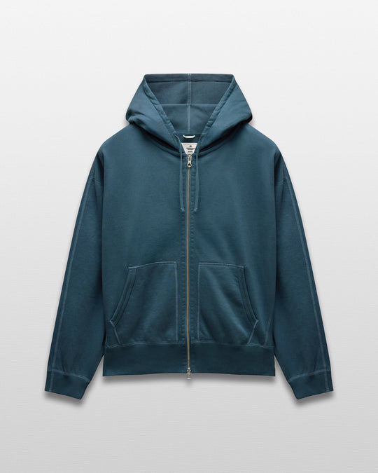 Midweight Terry Relaxed Zip Hoodie