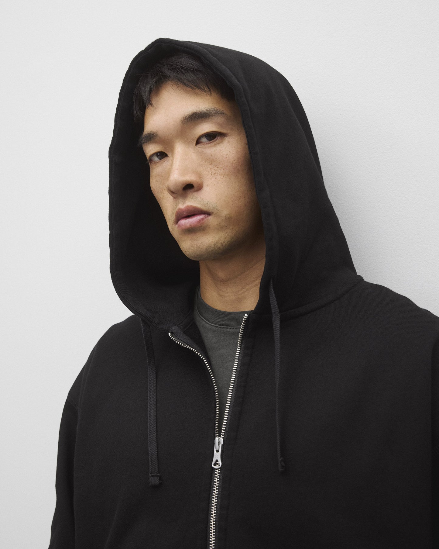Midweight Terry Relaxed Zip Hoodie