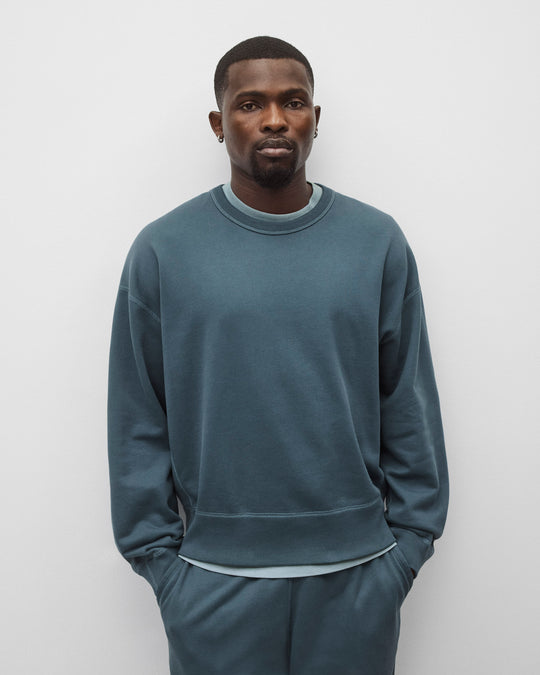 Midweight Terry Relaxed Crewneck