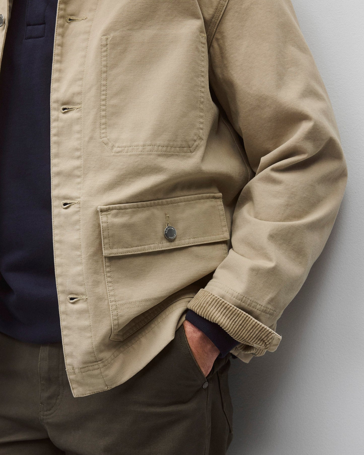 Cotton Canvas Chore Jacket
