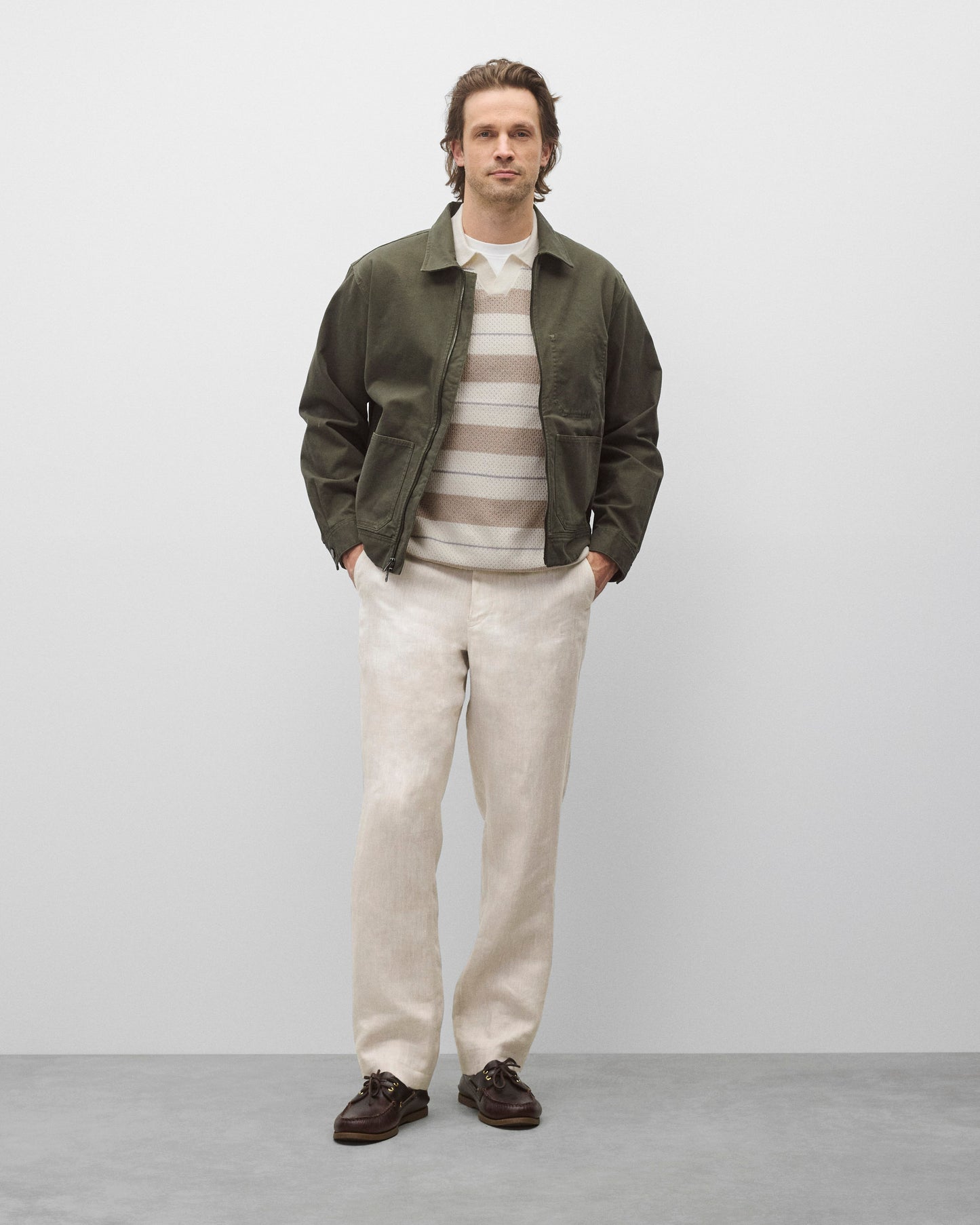 Cotton Canvas Grounds Jacket