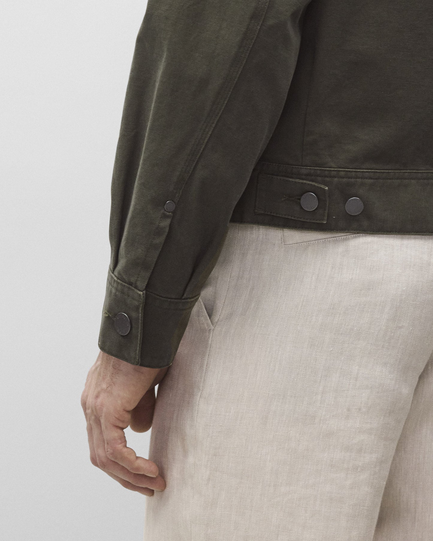 Cotton Canvas Grounds Jacket