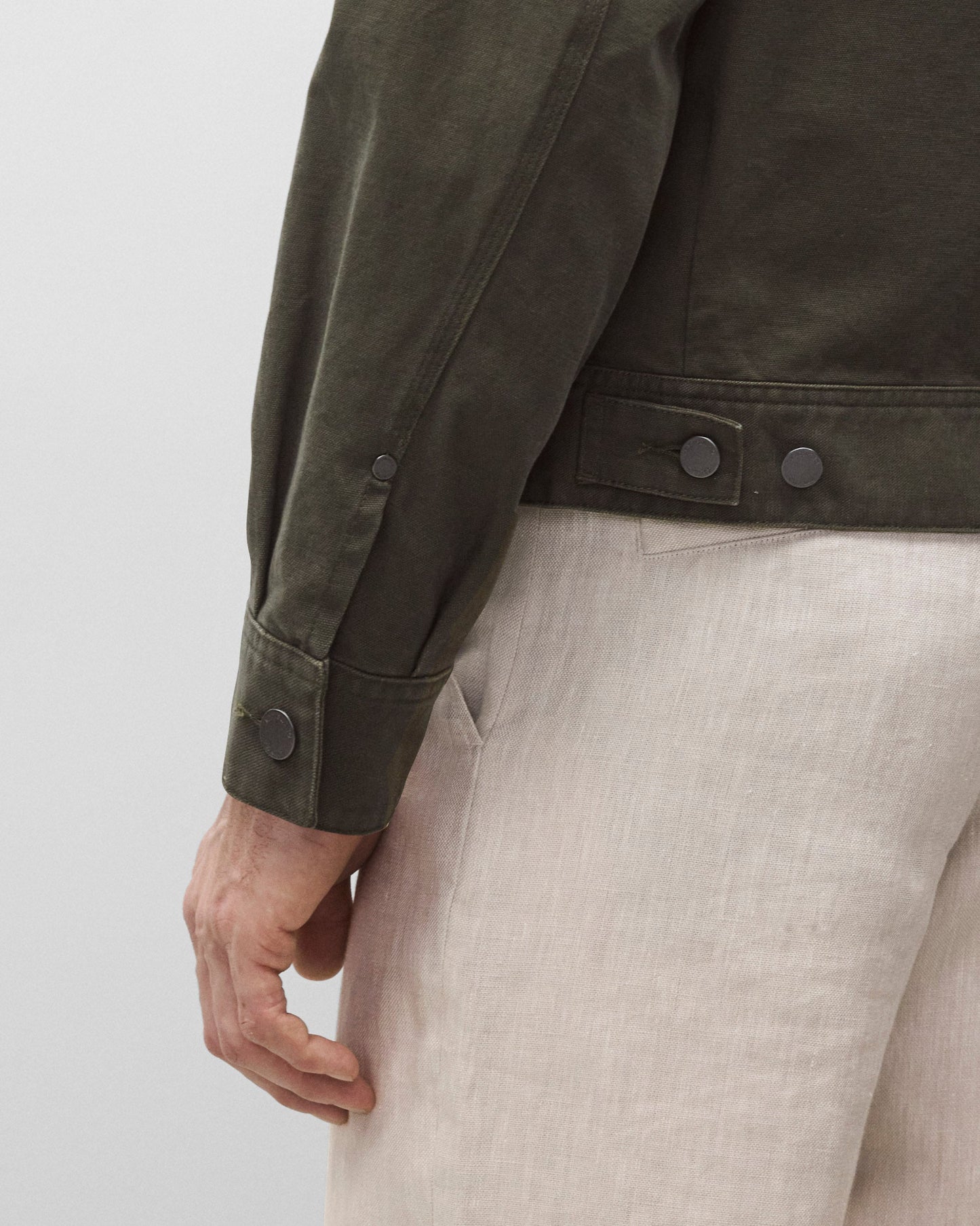 Cotton Canvas Grounds Jacket