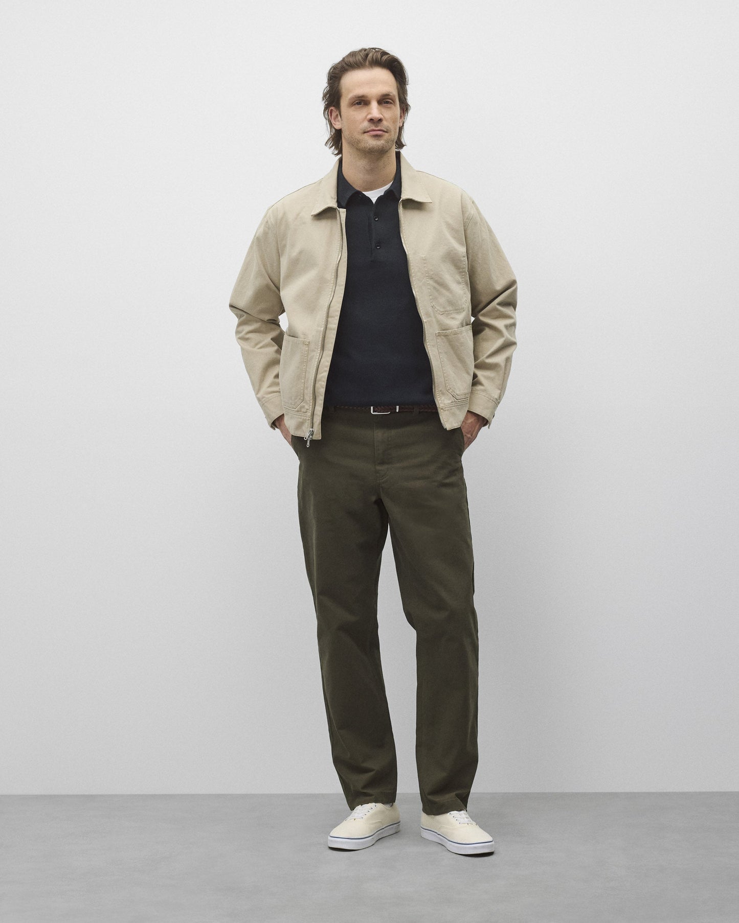 Cotton Canvas Grounds Jacket