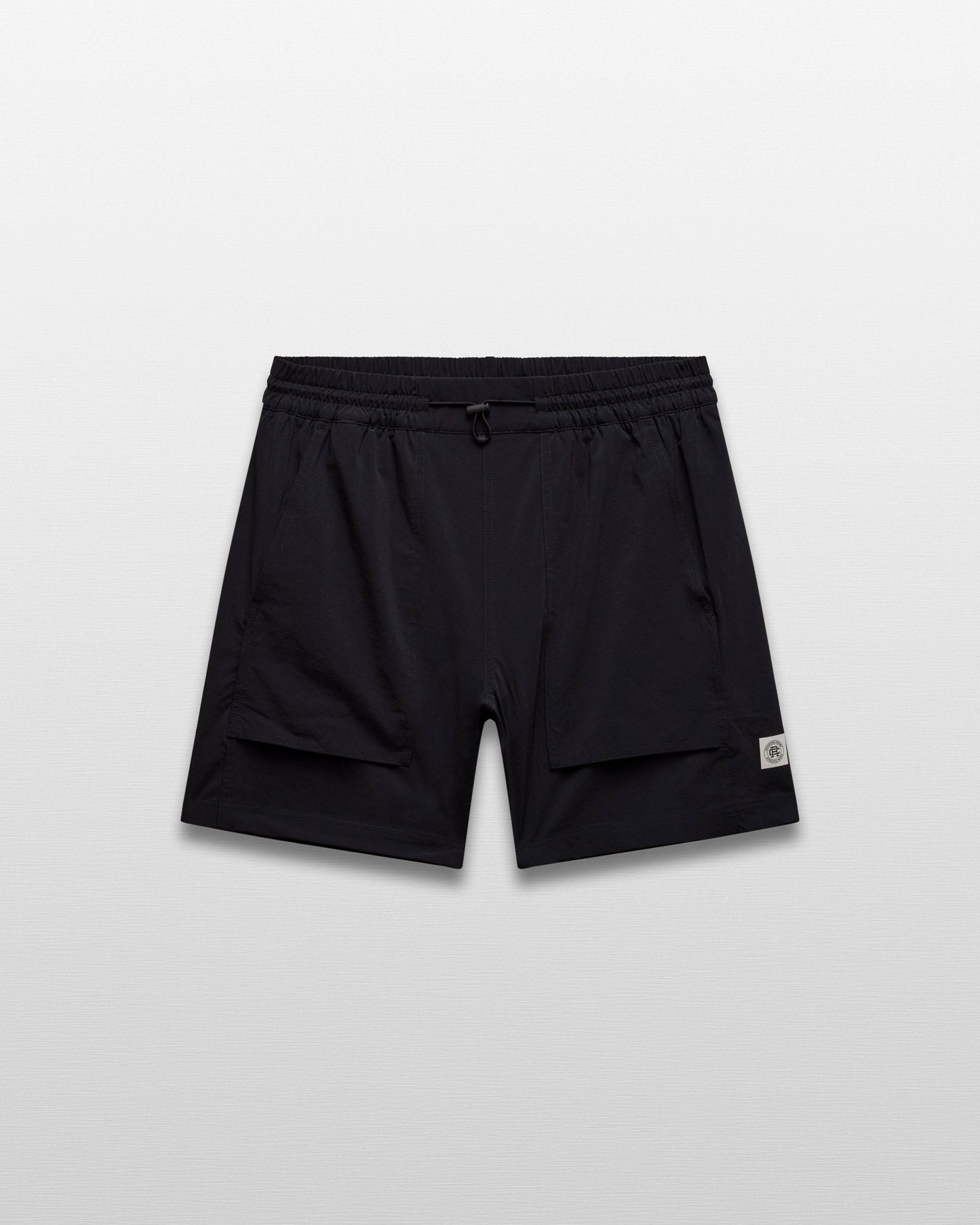 Stretch Nylon Utility Standard Swim Short 6"