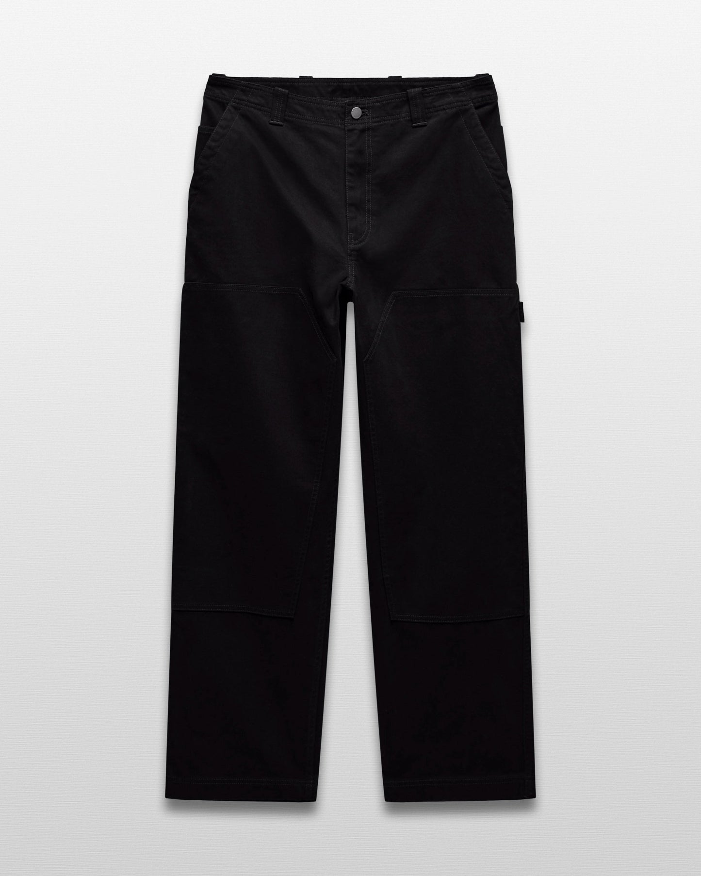 Cotton Canvas Relaxed Double Knee Pant