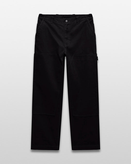 Cotton Canvas Relaxed Double Knee Pant