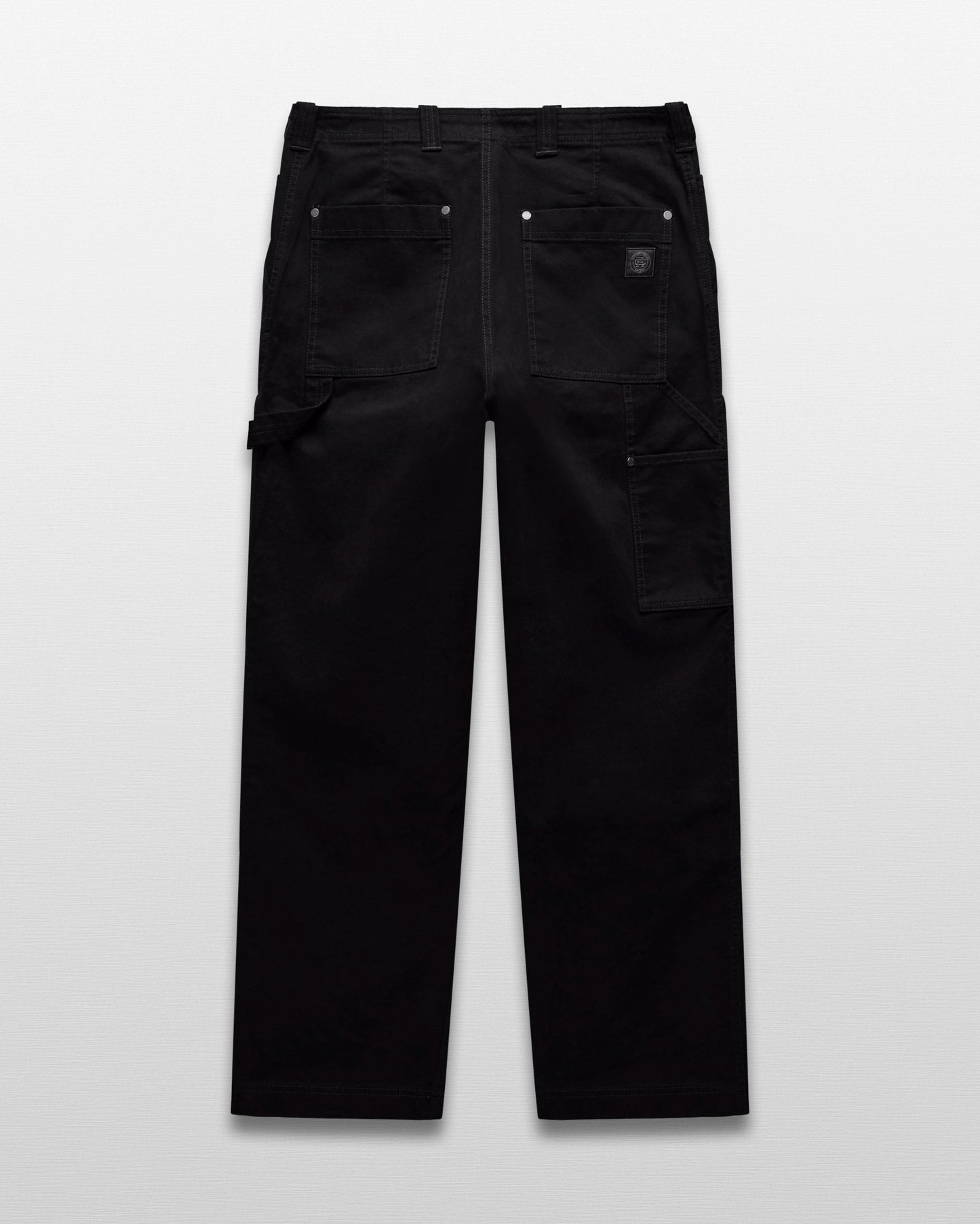 Cotton Canvas Relaxed Double Knee Pant