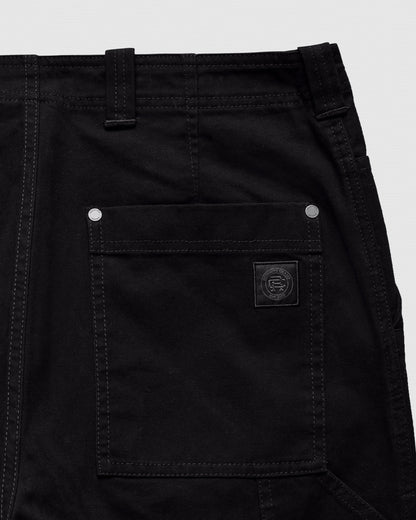 Cotton Canvas Relaxed Double Knee Pant