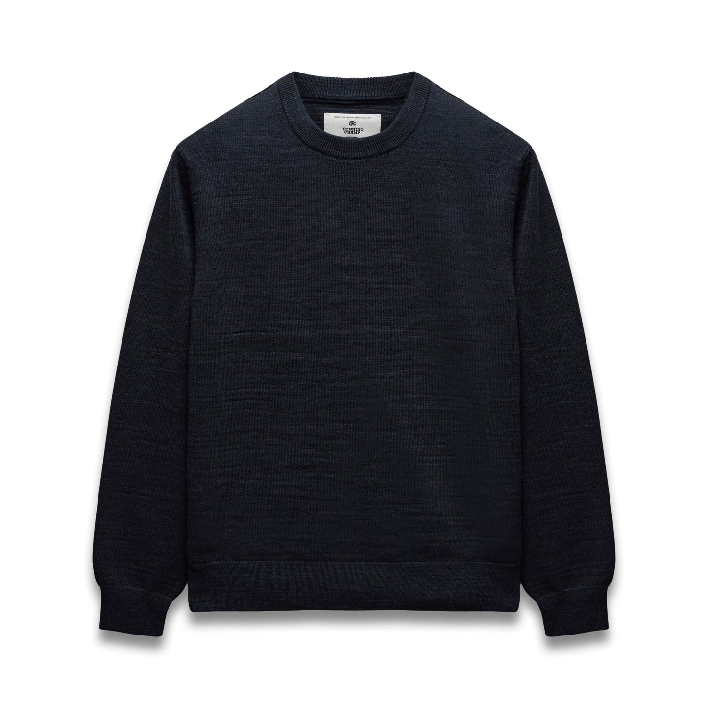 Cotton Slub Laurel Crewneck