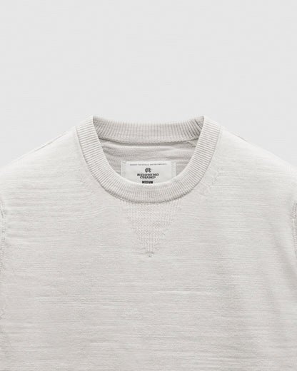 Cotton Slub Laurel Crewneck