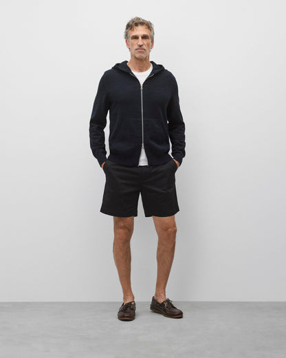 Cotton Slub Laurel Zip Hoodie
