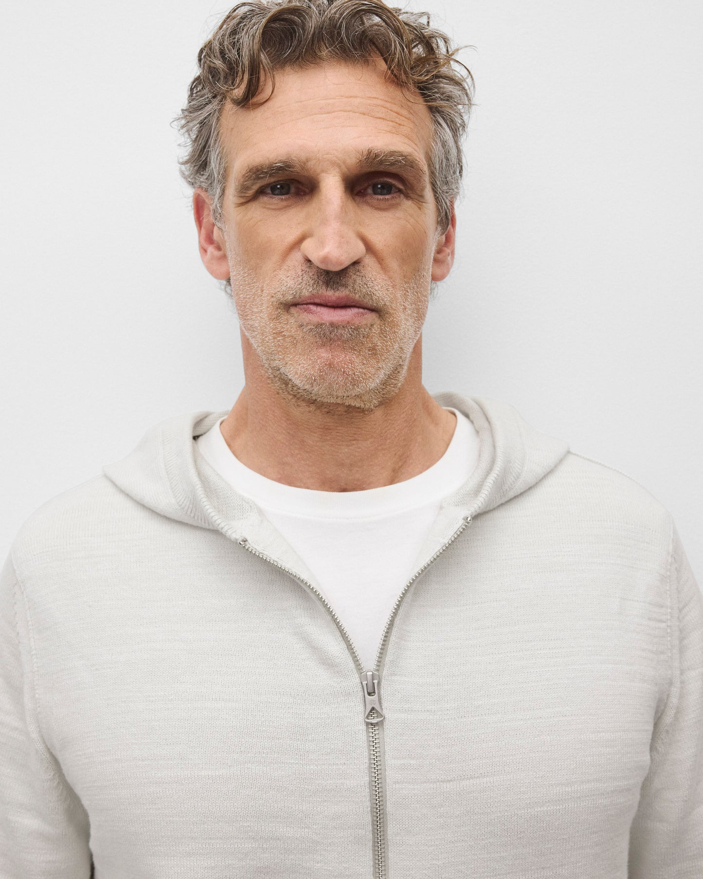 Cotton Slub Laurel Zip Hoodie