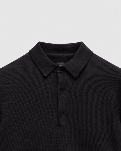 Supima Knit Commodore Polo Sweater