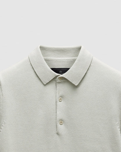 Supima Knit Commodore Polo Sweater