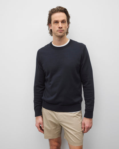 Supima Knit Riviera Crewneck