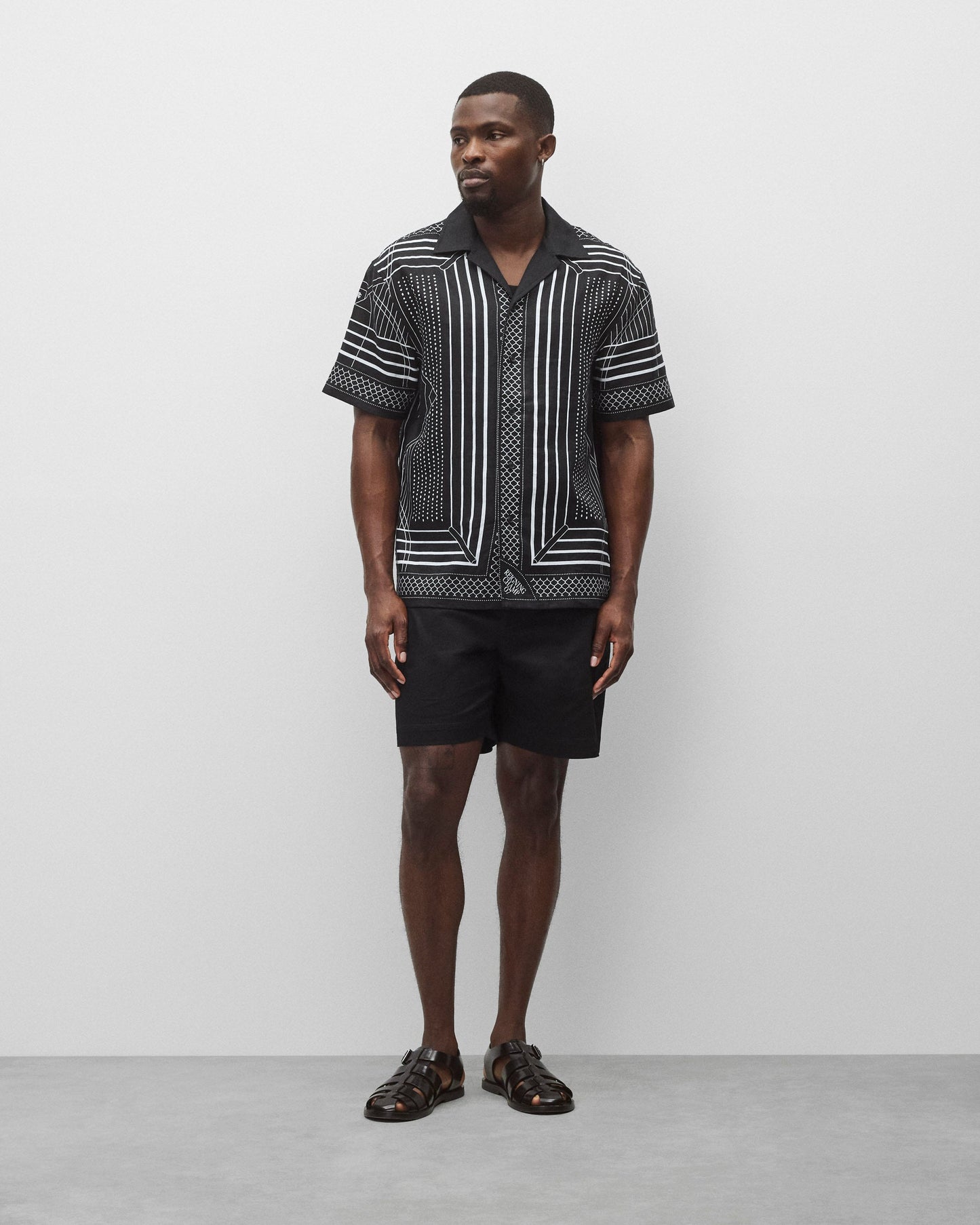 Linen Arena Standard Camp Shirt