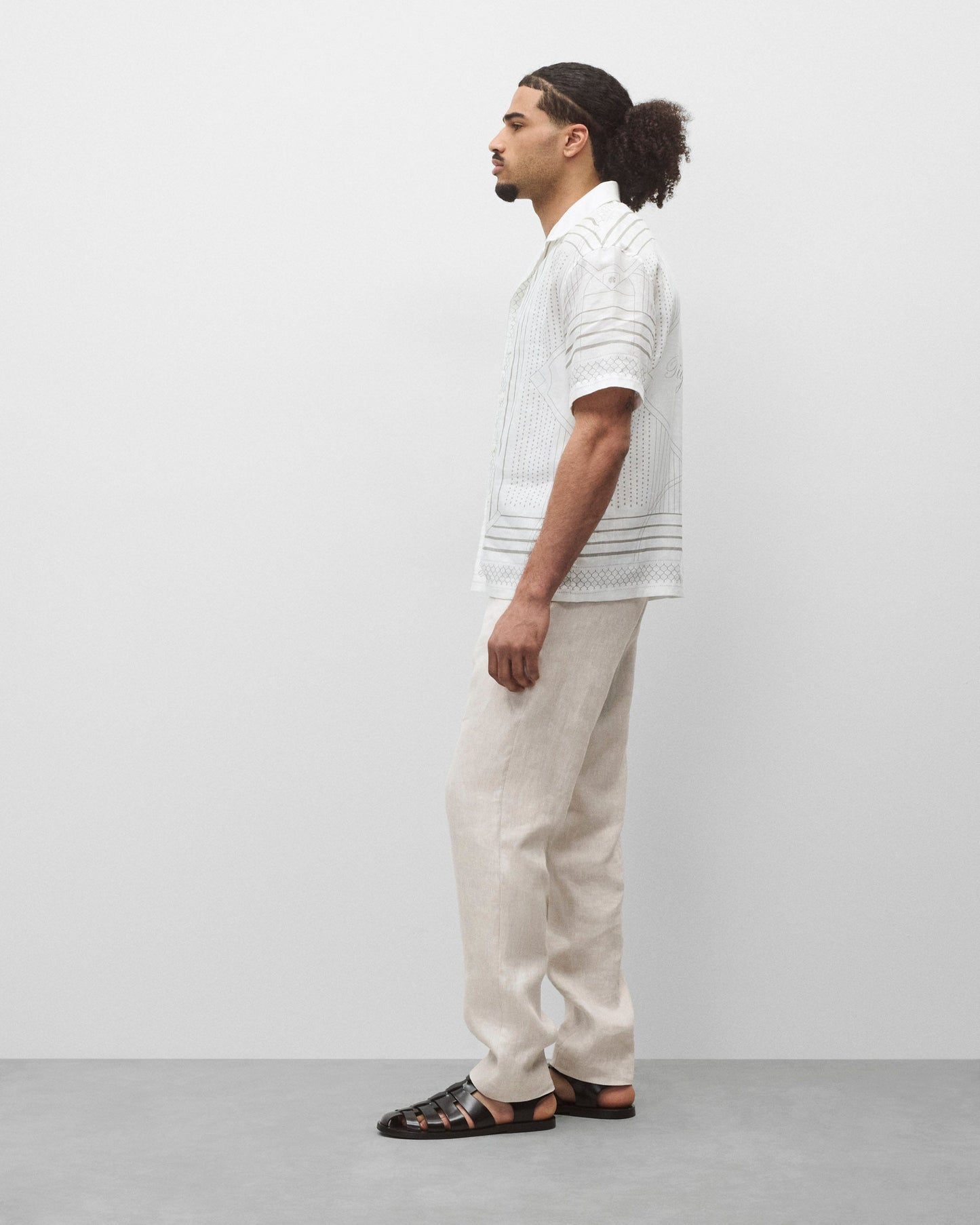 Linen Arena Standard Camp Shirt