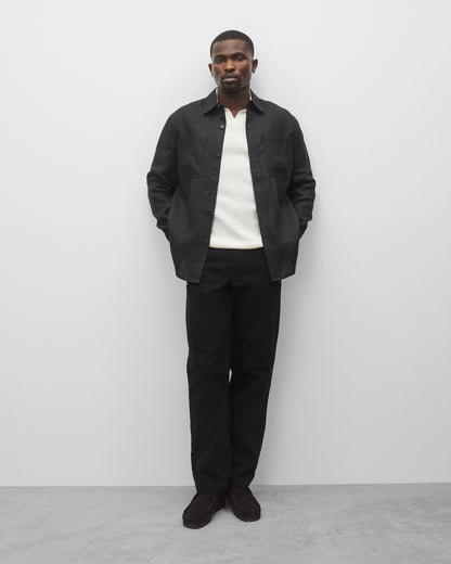 Linen Concourse Standard Overshirt