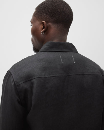 Linen Concourse Standard Overshirt
