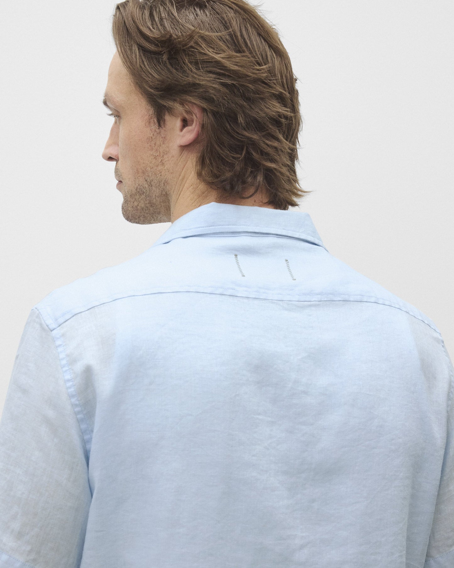 Linen Floral Standard Camp Shirt