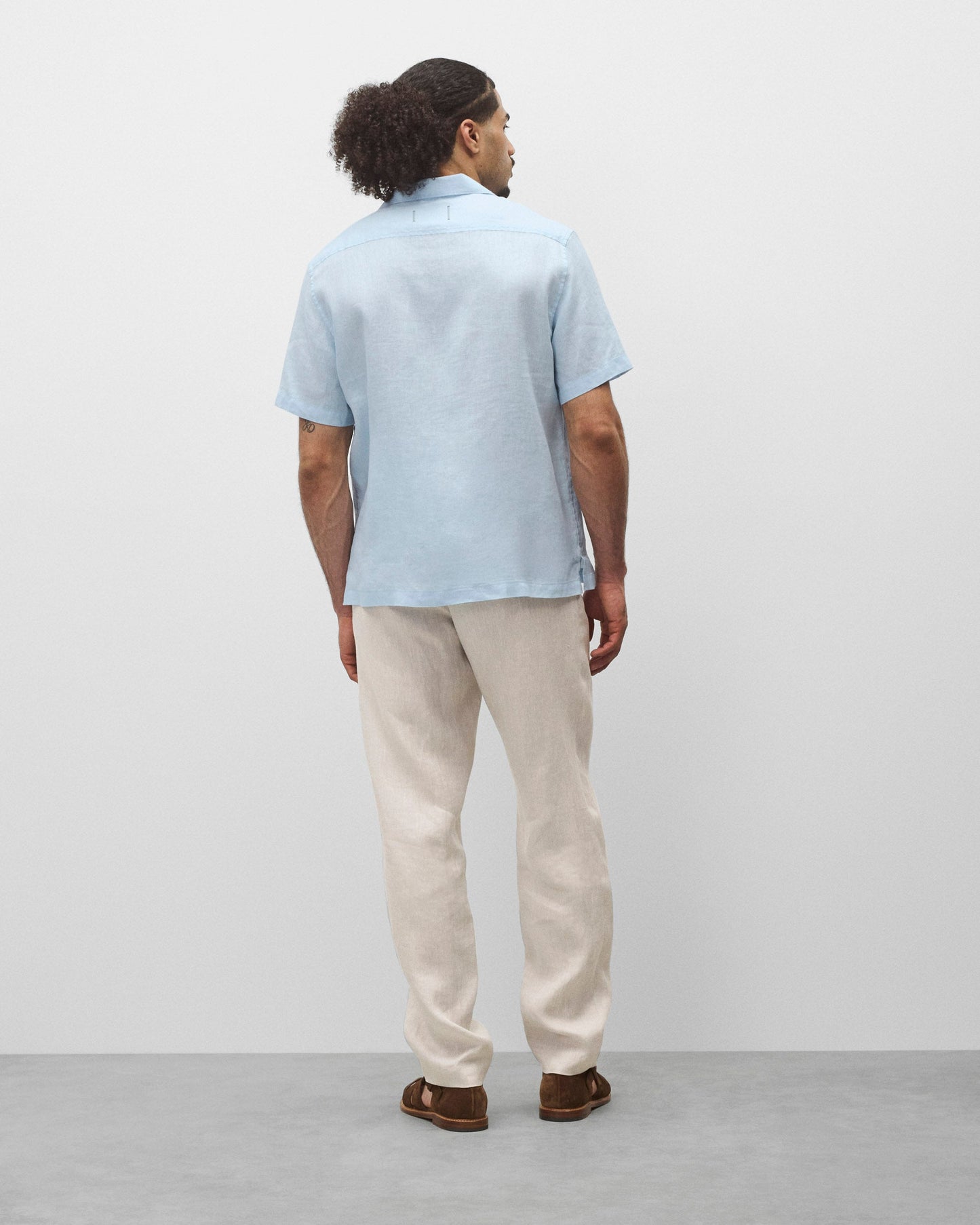 Linen Retreat Standard Camp Shirt