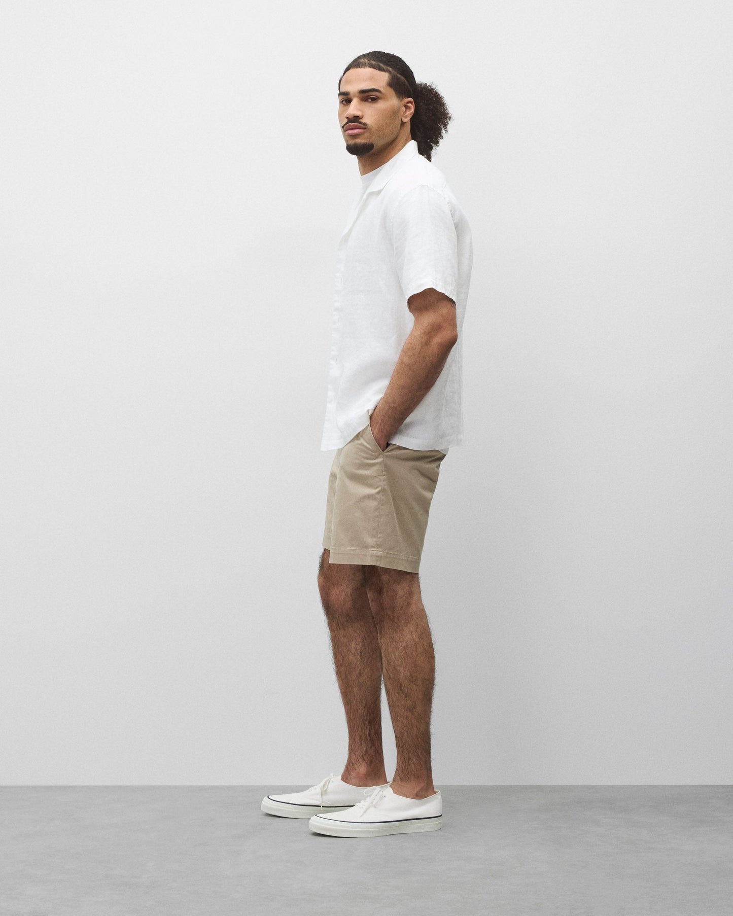 Linen Retreat Standard Camp Shirt