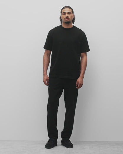 Kyoto Black Midweight Jersey Standard T-Shirt