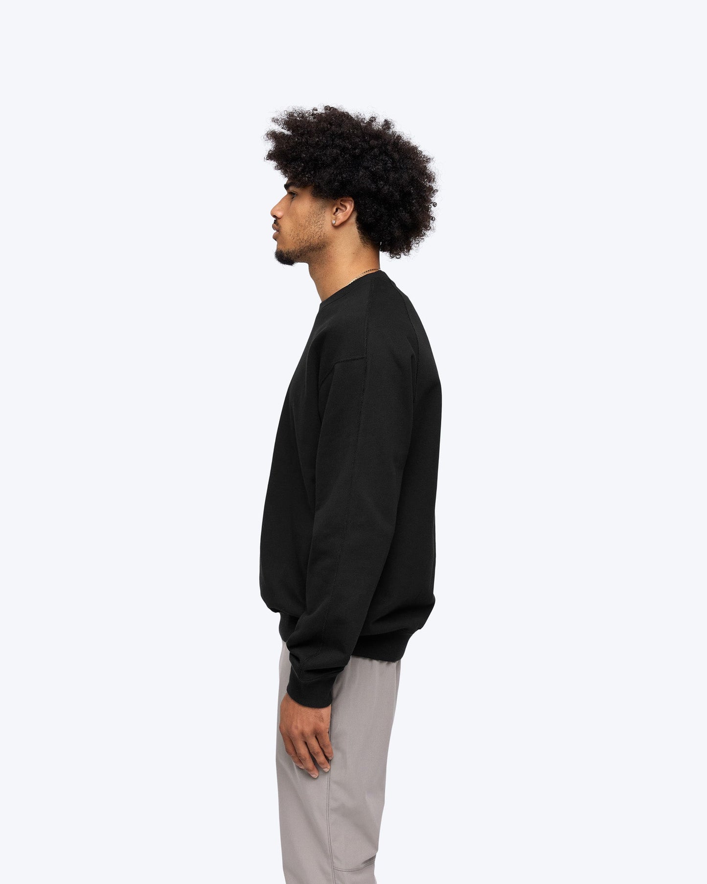 Midweight Terry Relaxed Crewneck - Vault