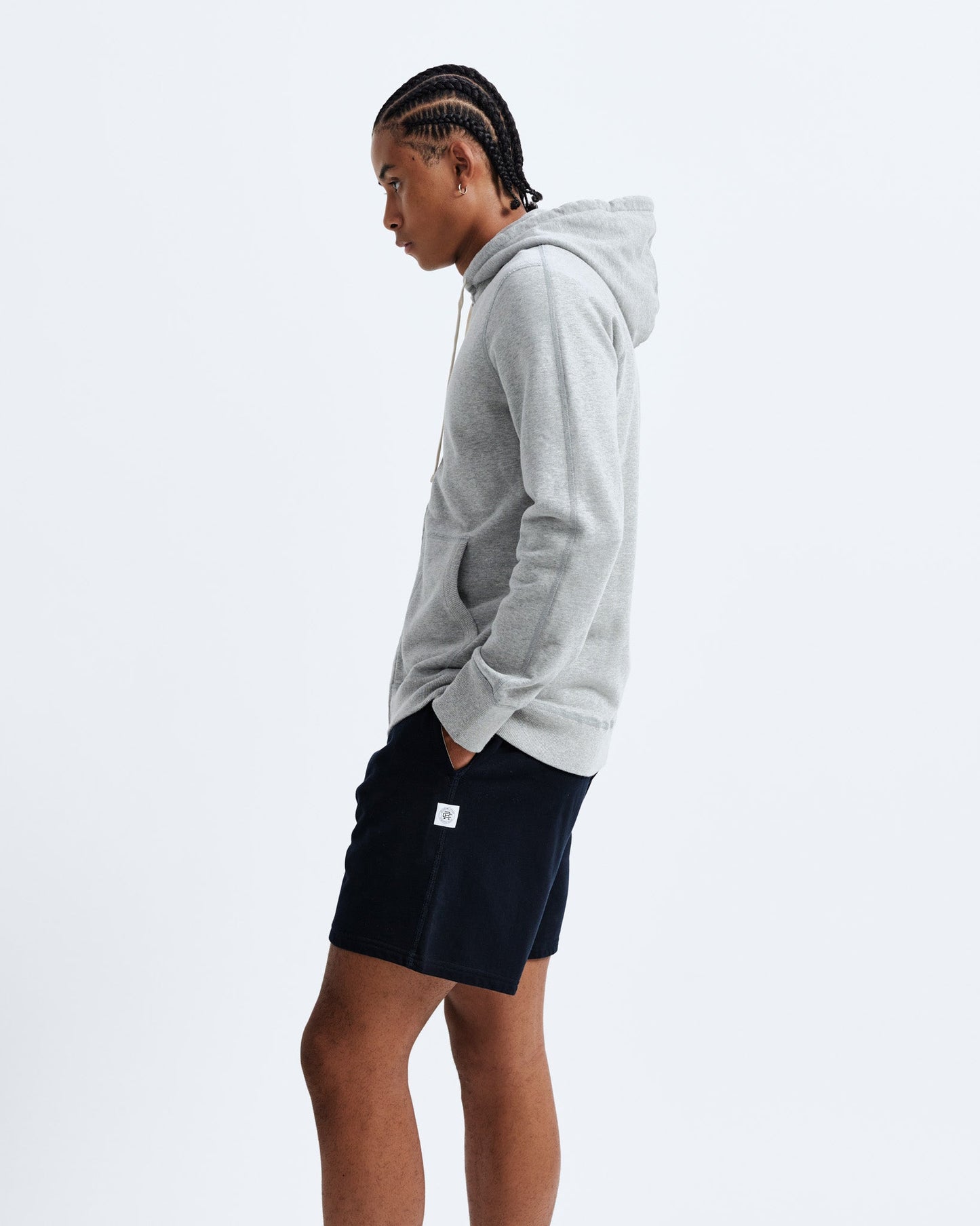Midweight Terry Slim Zip Hoodie - Vault