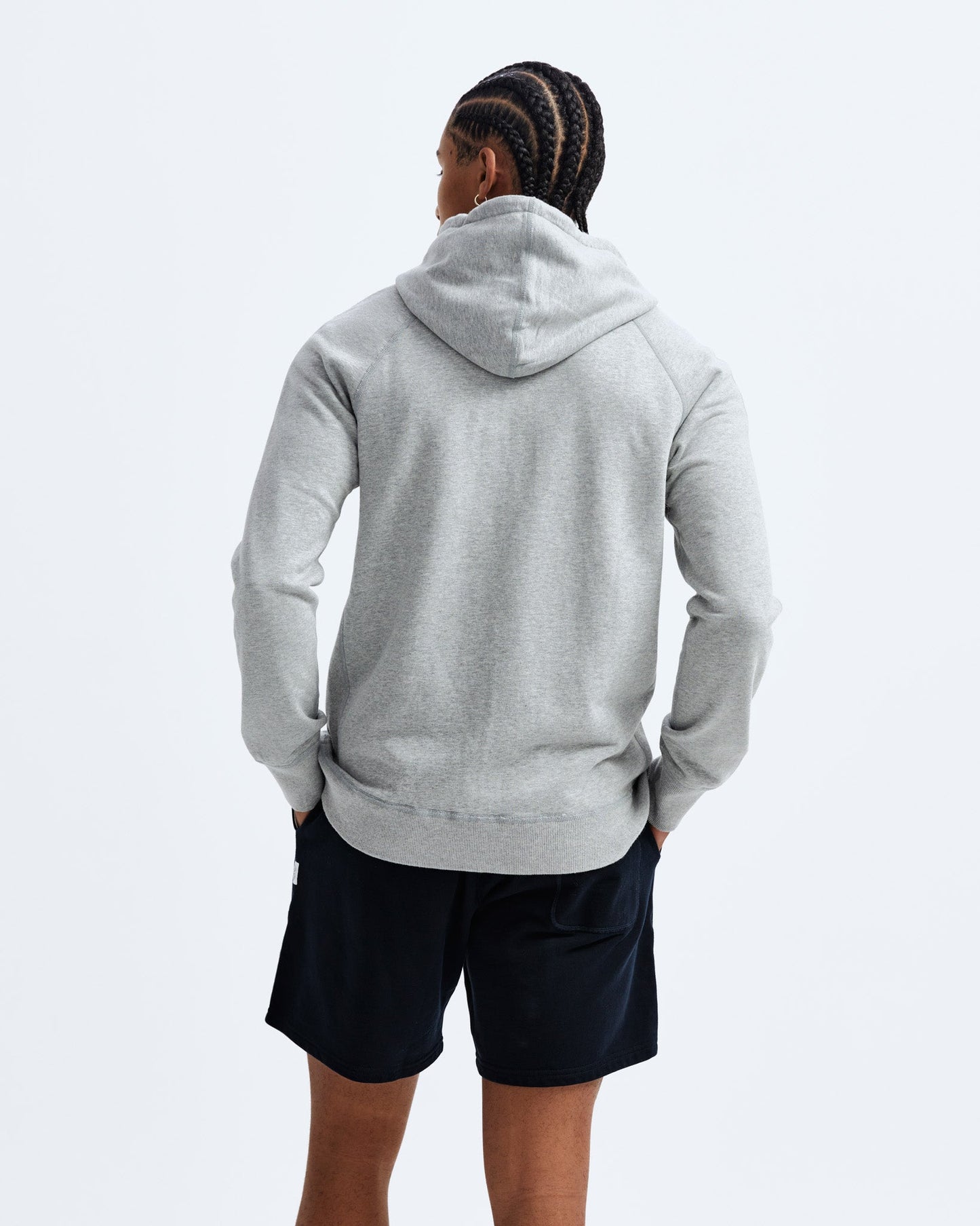 Midweight Terry Slim Zip Hoodie - Vault