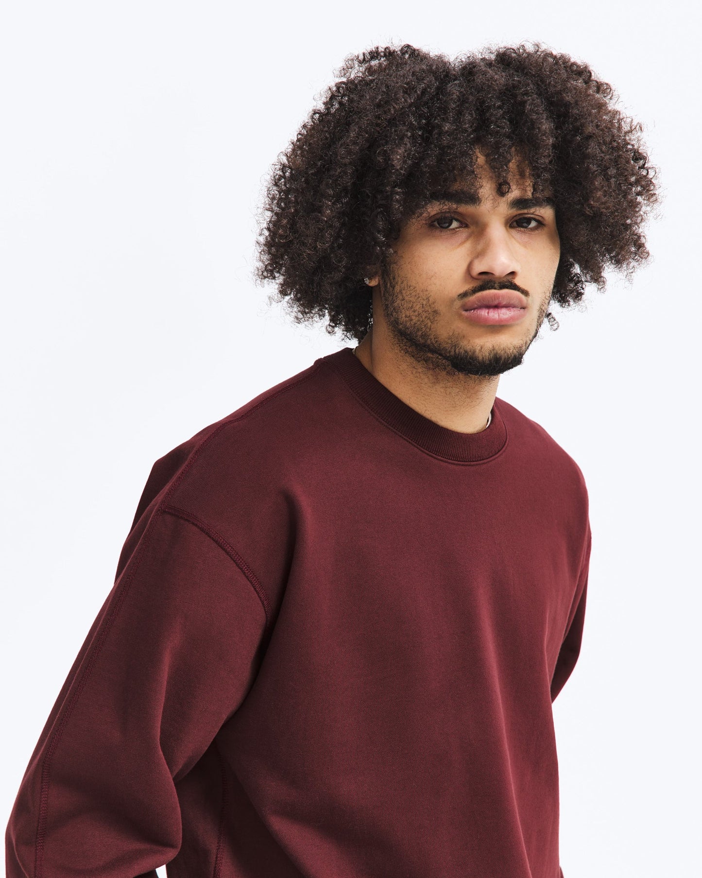 Midweight Terry Relaxed Crewneck - Vault