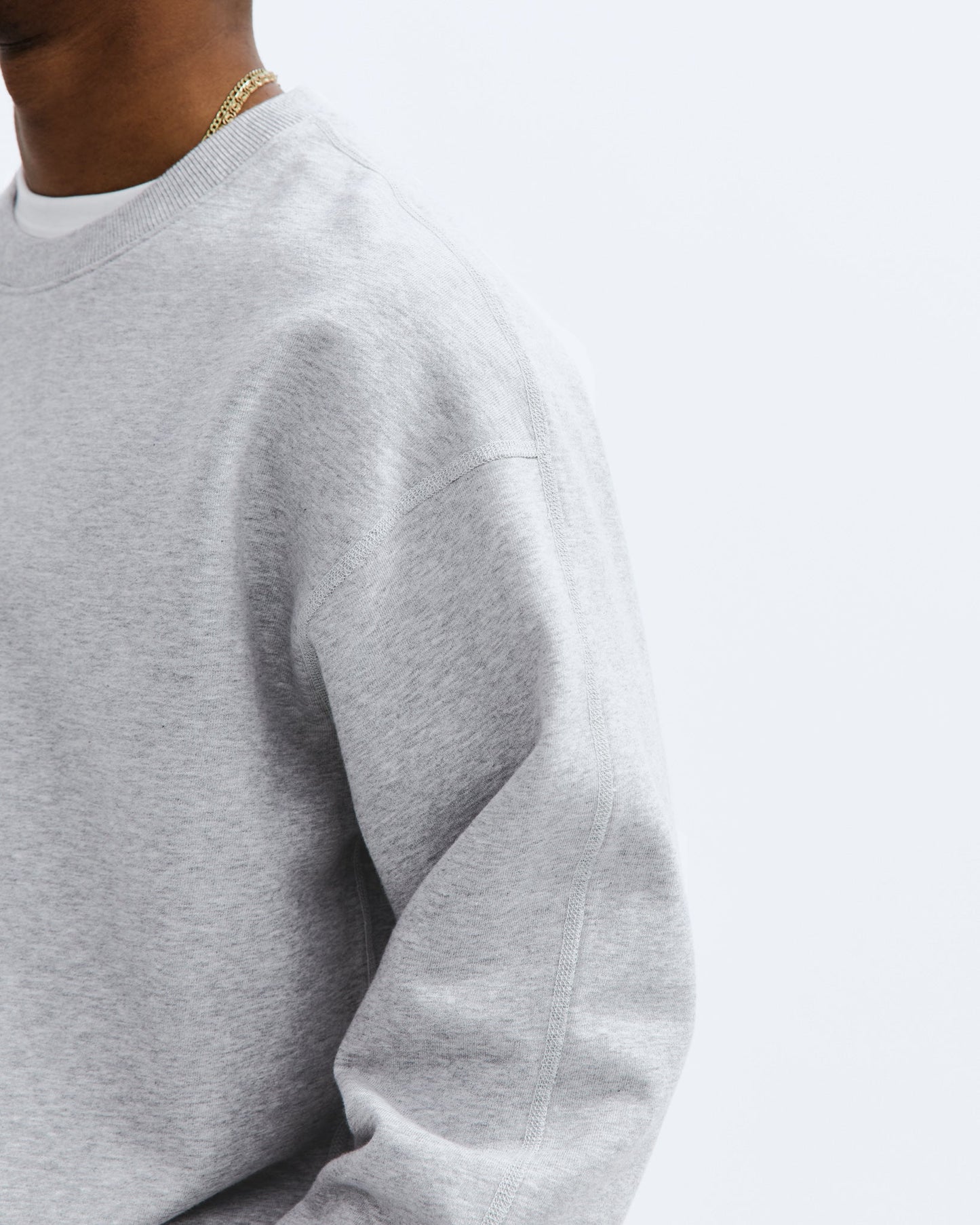 Midweight Terry Relaxed Crewneck - Vault