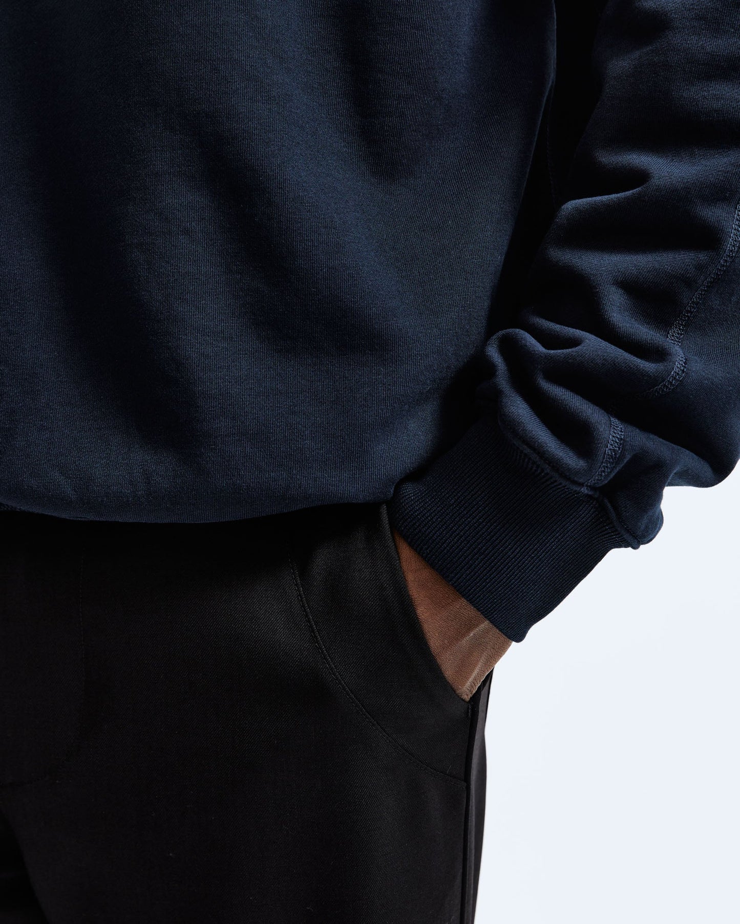 Midweight Terry Relaxed Crewneck - Vault