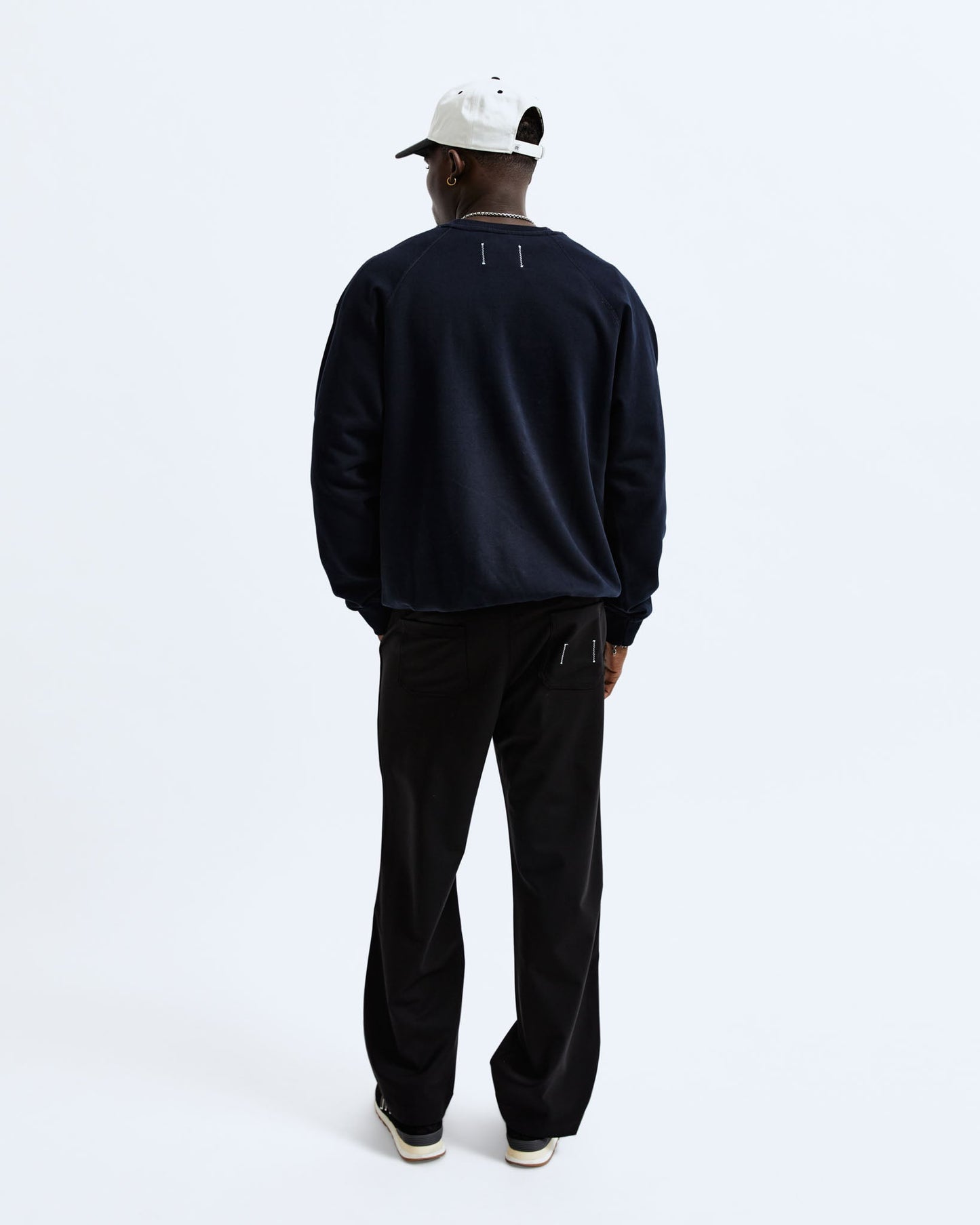 Midweight Terry Relaxed Crewneck - Vault