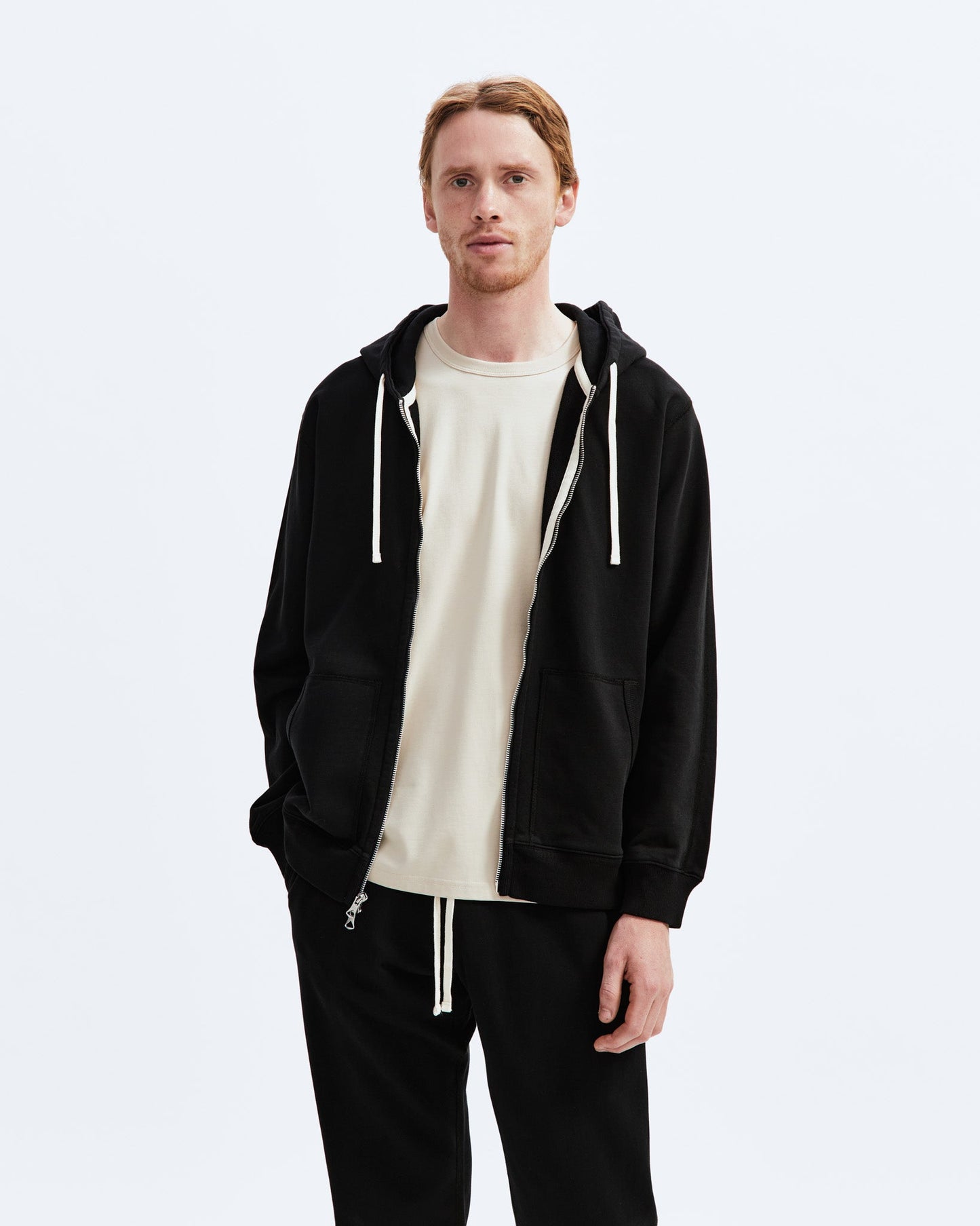 Midweight Terry Classic Full Zip Hoodie - Vault