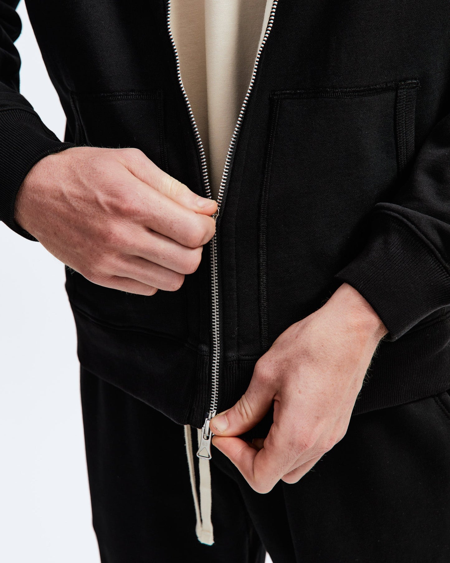 Midweight Terry Classic Full Zip Hoodie - Vault